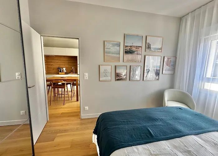 Margarita - Superbe T2 Avec Parking Et Terrasse à 2 Pas De La Appartement Berck